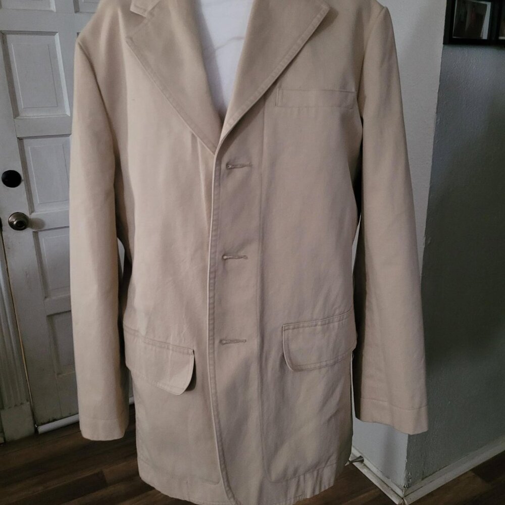 NWOT St. John's Bay Cream Lightweight Shirt Jacket